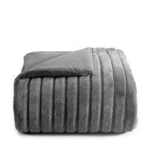 Load image into Gallery viewer, Cascade Charcoal Duvet Set