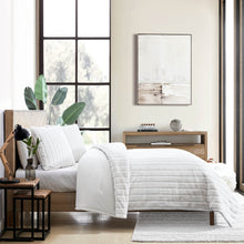 Load image into Gallery viewer, Cascade Snow Duvet Set