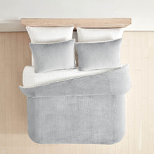 Load image into Gallery viewer, Jacob Grey Comforter Set
