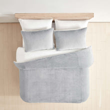 Load image into Gallery viewer, Jacob Grey Duvet Set