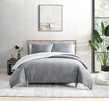 Load image into Gallery viewer, Jacob Grey Comforter Set
