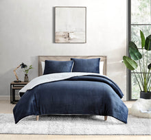 Load image into Gallery viewer, Jacob Navy Duvet Set