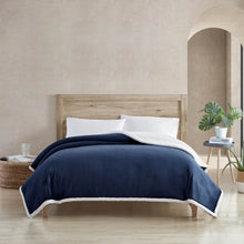 Load image into Gallery viewer, Jacob Navy Blanket