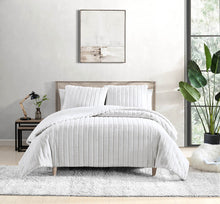 Load image into Gallery viewer, Cascade Snow Comforter Set
