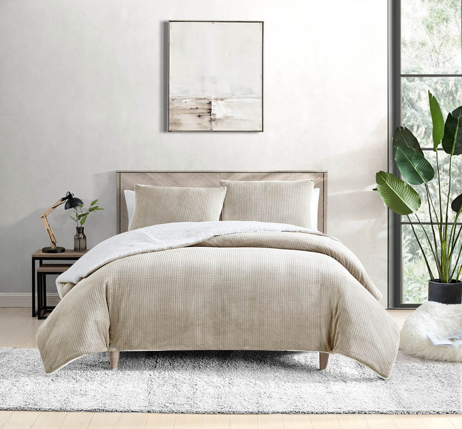 Jacob Fawn Comforter Set – Koze Home Collection